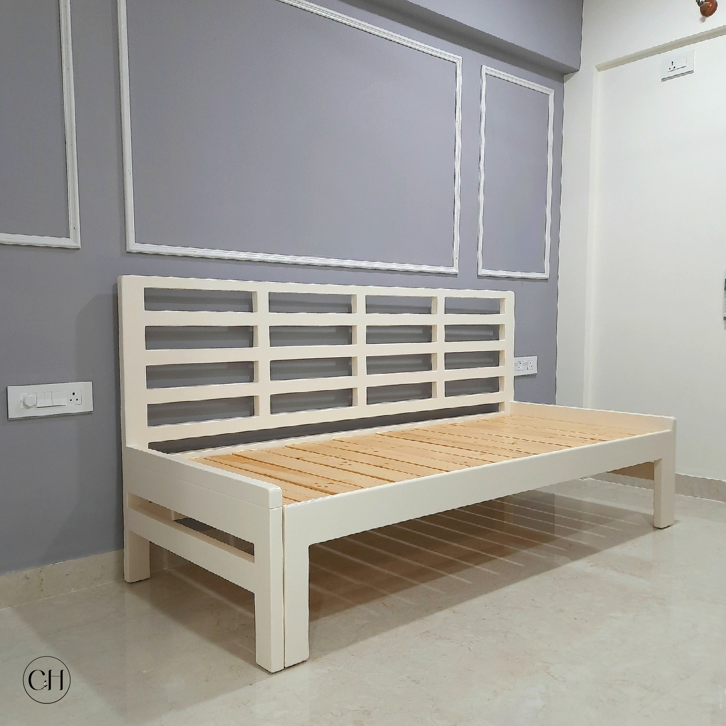 Pasithea - Space-saving Sofa Cum Bed Without Storage