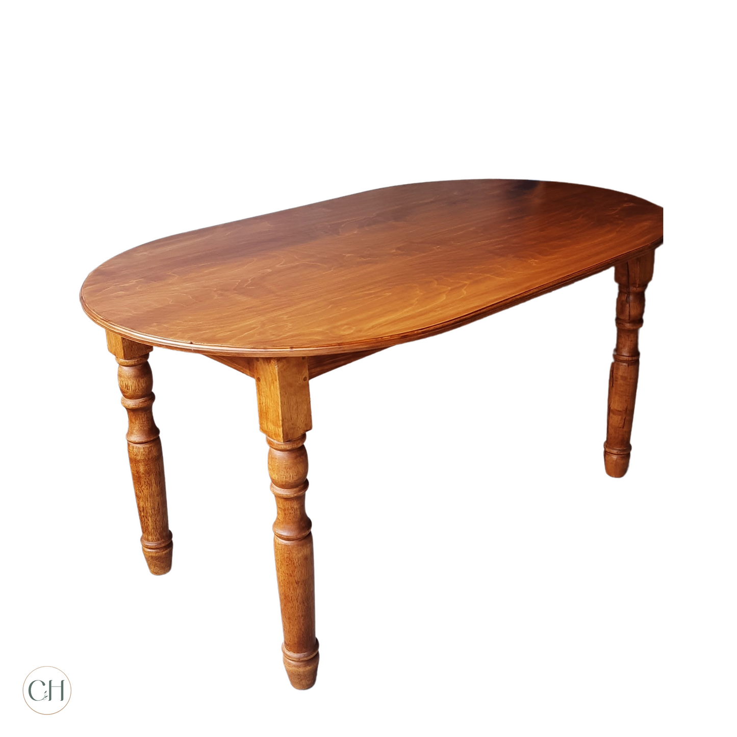 CustHum-Marigold-dining table with handturned legs (ISO)