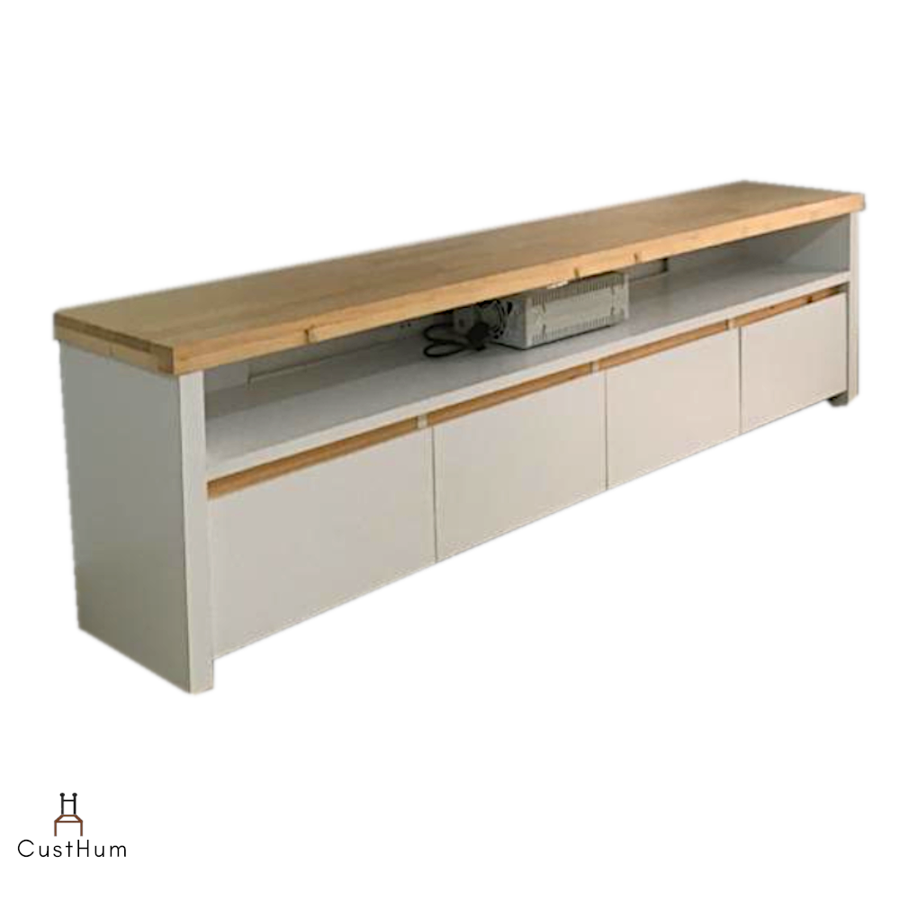 Annette - Sleek Minimalistic TV Console - CustHum