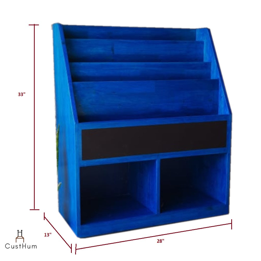 Siya - Solid Wood Bookshelf for Kids - CustHum