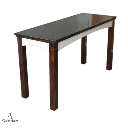 Amrita - Versatile Work Table with Granite Top - CustHum