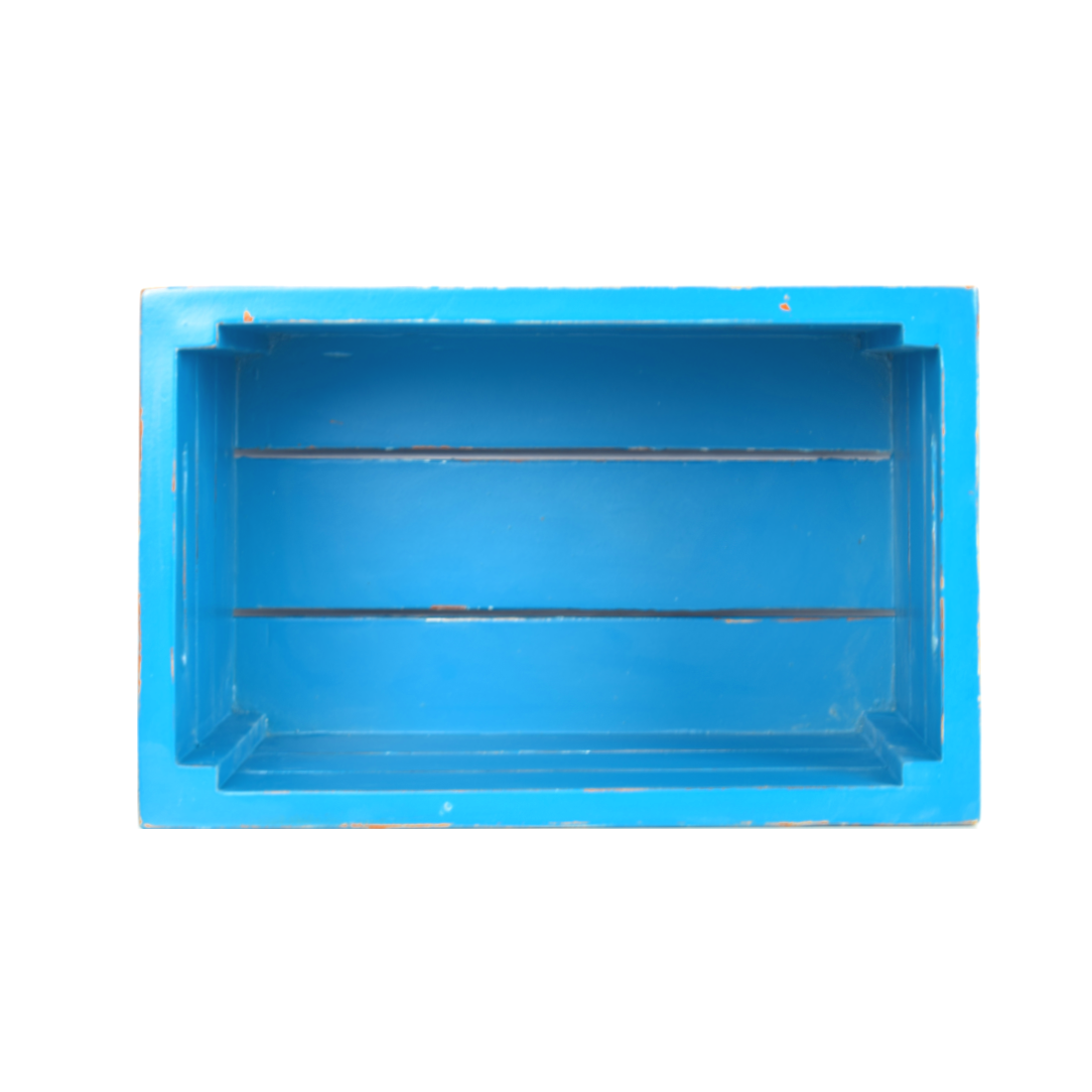 CustHum-Crate-multipurpose pallet crate box (teal, top view)