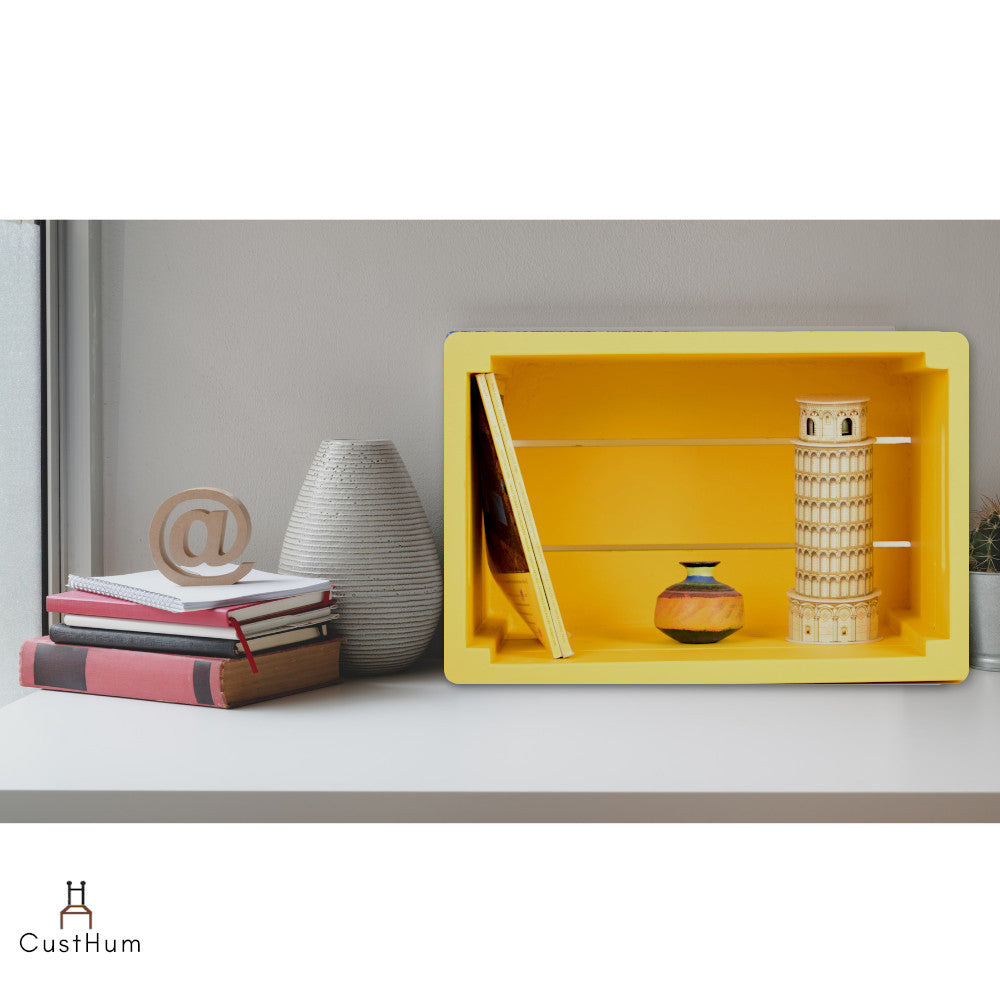 CustHum-Crate-multipurpose pallet crate box (yellow)