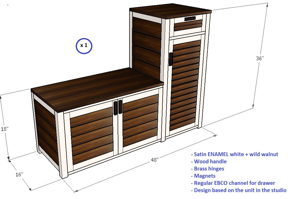Luigi - Shoe Cabinet - CustHum