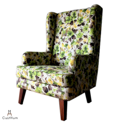 CustHum-Mirkwood-upholstered solid wood wing chair-02