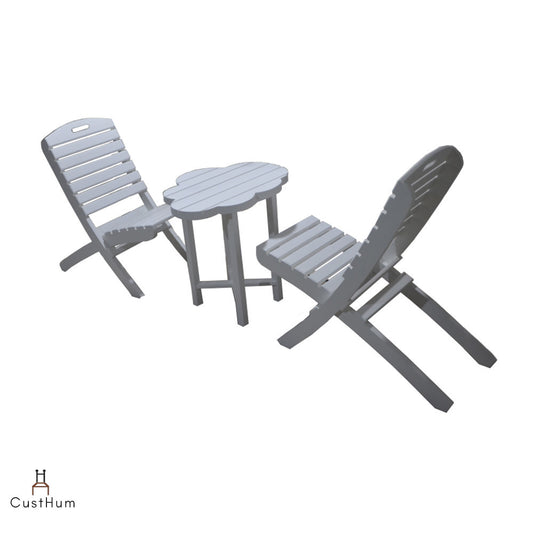 CustHum-Moln-outdoor table chair set