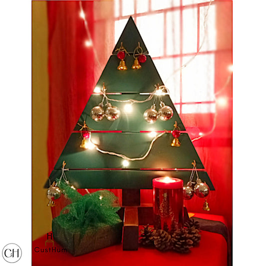 Noel - Wooden Christmas Tree - CustHum