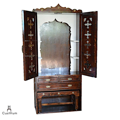 CustHum-Stuti-large puja cabinet with stowable bench-02